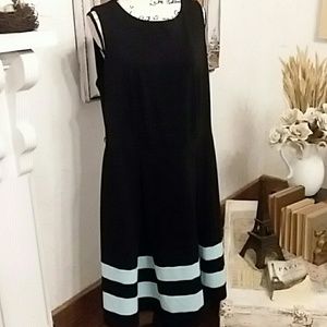 Calvin Klein A-Line Dress, Flattering, Sz 16W